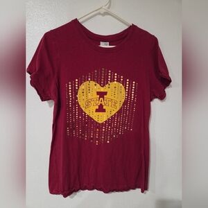 Iowa State Shirt With Sequins